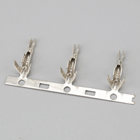 Connecteur de borne à ressort angulaire de 6,3 mm, type DJ6211-D6.3B, à 250 broches, en forme de drapeau
