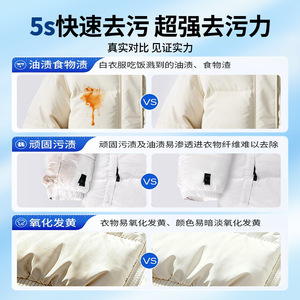 Lingettes nettoyantes pour doudounes Su Xiang, lot de 10, détachant sans eau pour vêtements, nettoyage à sec - Product Image 3