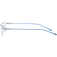 Gafas Borregls sin Montura de Titanio para Hombre, Nuevo Diseño de Marca, Montura Ultraligera, Gafas Cuadradas sin Marco para Mujer, Lentes Ópticas 185708
