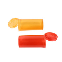 Flacons à couvercle à charnière DR Pop Top de capacité personnalisée 6 9 13 19 60 90, conteneur à sécurité enfant, flacons à couvercle à charnière
