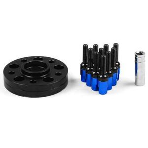 ชุดสเปเซอร์เหล็กสีดำสำหรับดัดแปลงอัพเกรดล้อ BMW ขนาด 5x112 66.56 มม. 15 มม. 20 มม. เกลียว M14x1.25 - Product Image 5