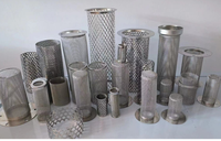 Tube filtrant perforé en acier inoxydable 316 personnalisé avec trous perforés, filtre à liquide intégré à la pompe pour utilisation en aquarium