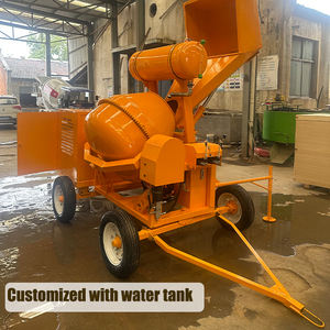 Auto-Loader 350L 500L 700L betoniera Diesel del motore di miscelazione del cemento macchina per l'esportazione - Product Image 3