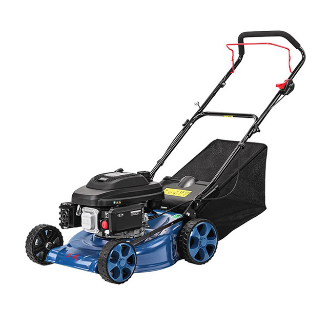 Dongcheng Industrial Grade 4-Stroke Cordless Small Household Lawn Mower Hand Push Grass Cutter with Efficient Blade