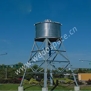 Top producten hot selling nieuwe stalen structuur overhead water tank toren