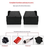 Batterie lithium haute performance SUNKING 24V 20AH LiNiMnCoO2 18650-3S 500 cycles avec boîtier pour fauteuils roulants électriques