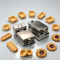 Presse à tartelettes numérique industrielle, mini-machine à croûtes, moule de style belge, chauffage électrique, température réglable, numérique