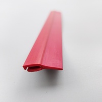Maßgefertigte Farbige PVC-Extrudierte Alterungsbeständige Kantenleiste für Bodenbelag-Teppich-Übergangsschutz