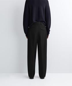 <span class=keywords><strong>Pantaloni</strong></span> Casual da <span class=keywords><strong>Uomo</strong></span> a Gamba Larga, Eleganti, in Lana Plissettata, Stile Baggy, da Ufficio, Dritti, Vintage, Vestibilità Rilassata, di Lusso - Product Image 4