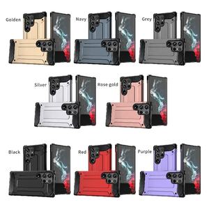 Anti-goccia e antiurto TPU + PC 2 in 1 armatura copertura del <span class=keywords><strong>telefono</strong></span> con Stereobutton e Design di dissipazione del calore interno per <span class=keywords><strong>SAMSUNG</strong></span> S24 Ultra - Product Image 5