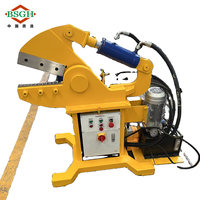 Cisaille hydraulique BSGH AS-60 la plus petite, cisaille alligator 60KN pour projets de découpe de fil métallique et de tuyaux en cuivre