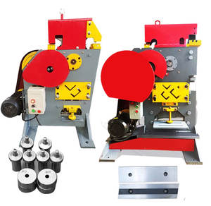 GEYU lamiere idrauliche cesoia automatico ferro operaio combinare punzonatura e taglio macchina strumenti ironworker - Product Image 1