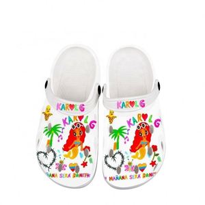 <span class=keywords><strong>Zuecos</strong></span> de diseño personalizado para hombre, sandalias de conejito <span class=keywords><strong>Karol</strong></span> <span class=keywords><strong>G</strong></span>, zapatos de <span class=keywords><strong>zuecos</strong></span> personalizados para niños, <span class=keywords><strong>zuecos</strong></span> estampados Unisex, zapatos de jardinería para hombre, 1 par - Product Image 1