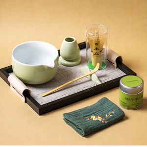 Комплект для приготовления традиционного матча OEM/ODM: бамбуковый веник и керамическая чаша – идеально для начинающих и розничной продажи, для церемонии Зен - Product Image 4