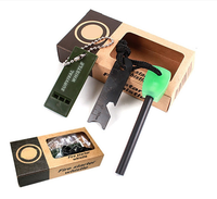 Kit de démarrage d'incendie d'urgence magnésium pour Camping randonnée survie panne extérieure poids léger Portable