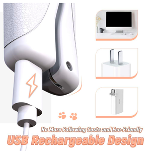 Cortaúñas profesional <span class=keywords><strong>para</strong></span> mascotas con luz LED <span class=keywords><strong>para</strong></span> <span class=keywords><strong>perros</strong></span> y gatos, cortaúñas y garras eléctricas, seguro <span class=keywords><strong>para</strong></span> mascotas - Product Image 4