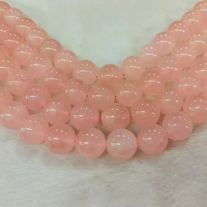 Pierre précieuse naturelle 20MM <span class=keywords><strong>Madagascar</strong></span> Quartz rose Agate blanche Agate de feu Dragon sang Jade pierre de citron perles de pierre en vrac - Product Image 1