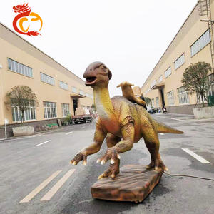 Dinosaure Parasaurus animatronique réaliste à monter - Électrique, intérieur/extérieur, thème jurassique, étanche - Product Image 5