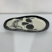 Assiettes en mélamine personnalisées de qualité alimentaire pour restaurant, vente en gros, plat de service pour les fêtes, Halloween, dîner, compatibles lave-vaisselle