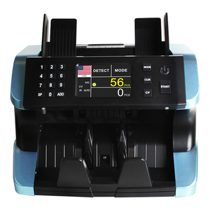เครื่องนับ<span class=keywords><strong>ธนบัตร</strong></span> AL-185 <span class=keywords><strong>แบบ</strong></span>หลายสกุลเงิน ความเร็วสูง ใส่ธนบัตรด้านหน้า นับมูลค่าธนบัตรแบบผสม นับจำนวนเงินสด - Product Image 1