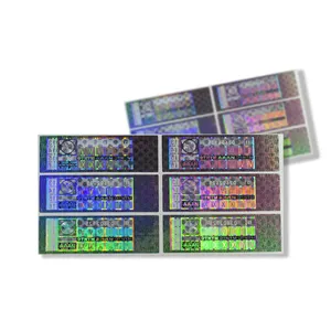 Hot selling holographic anti-counterfeiting sticker / customized auto robot medical commercial holographic sticker