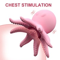 Neue Sexspielzeug für Erwachsene Octopus Nipple Sucker Vibratoren für Frauen G-Punkt Nippel Clitoris Stimulator Mastur bator