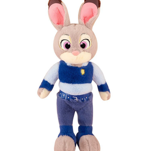 Peluche de Conejo Loco, Muñeco de <span class=keywords><strong>Judy</strong></span> del Zoológico, Muñeco de Nick, Regalo para Niños, Venta al por Mayor - Product Image 1