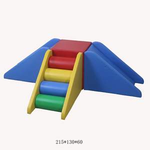 Équipement de jeu doux Portable <span class=keywords><strong>escalade</strong></span> mousse mat jeu doux ensemble pont blocs de construction Tunnel jeu doux pour les enfants - Product Image 6