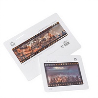 Carte de remerciement pour avis cinq étoiles et photo, pour boutique Douyin et e-commerce, imprimée sur papier de haute qualité