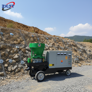 Dieselmotor-Spritzbetonmaschine Roboter-Spritzbetonmaschine für Malaysia - Product Image 3