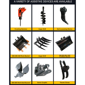 Flexibele Werking 0.8 Ton 1ton 2ton Minigraafmachine Te Koop Bouwmateriaal Winkels Hydraulische Bouwmachines - Product Image 6