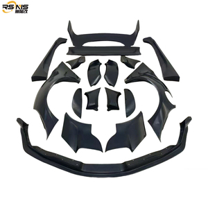 A90 <span class=keywords><strong>Toyota</strong></span> Supra MK5 A91ดัดแปลงสไตล์กระต่ายจรวดไฟเบอร์กลาสหรือชุดตัวถังกว้างสไตล์ LB กระโปรงหน้าด้านข้างสปอยเลอร์หลัง - Product Image 4