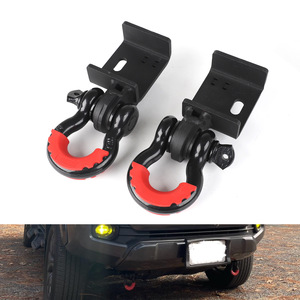 Juego de ganchos de remolque CNSPEED de acero de 3/4 pulgadas para recuperación frontal de Toyota Tacoma, paquete de 2 - Product Image 2