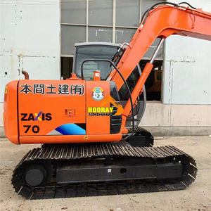 Excavadora usada Hitachi Mini ZX70 importada japonesa de 7 toneladas de bajo consumo de combustible para Motor de caja de cambios de motor Isuzu de ingeniería civil - Product Image 5