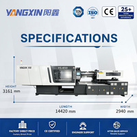 Machines de moulage par injection de plastique Yangxn, horizontales, servo-industrielles, hydrauliques, électriques, haute vitesse, 1480 tonnes, pour chaises
