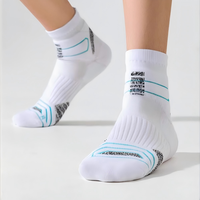 Chaussettes de course professionnelles pour hommes, mi-mollet, semelle éponge épaisse, adaptées aux sports d'automne et d'hiver, cyclisme, basketball, anti-odeur