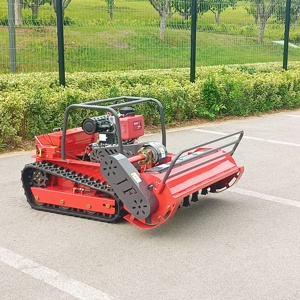 Cập Nhật Trang Trại Flail Máy Cắt Cỏ 800Mm 1000Mm 1200Mm RC Nhà Robot Diesel Điện Crawler Máy Cắt Cỏ Cho Cắt Cỏ - Product Image 2