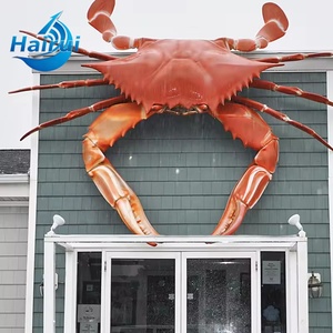 Fabricant de sculptures en fibre de verre sur mesure, décoration de restaurant, sculpture géante de <span class=keywords><strong>crabe</strong></span> en fibre de verre, centre commercial, parc aquatique - Product Image 5