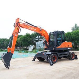 Mini-excavatrice hydraulique de 1 tonne, capacité de 1000 kg, avec certification CE - Product Image 6