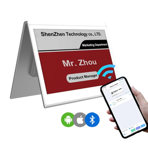 Großhandel Wireless 7,5 Zoll doppelseitige Smart Electronic Visitenkarte Drei Farben Electronic Ink Display Konferenz tisch Zeichen - Product Image 3