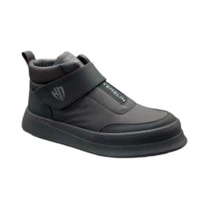 Bottes d'hiver décontractées pour hommes, style marche, en coton épais, antidérapantes, absorption des chocs, doublure en tissu triple protection, anti-gel - Product Image 1