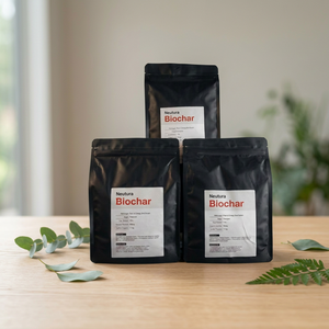 Engrais biologique granulaire à libération lente Neutura Biochar, amendement du sol, pureté 100%, utilisation agricole, fabriqué en Indonésie - Product Image 1