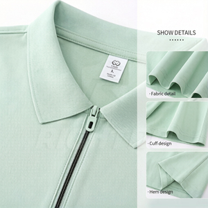 Camiseta <span class=keywords><strong>Polo</strong></span> para Hombre, <span class=keywords><strong>Precio</strong></span> al por Mayor, 180 g/m², Poliéster y Algodón, Lisa, Personalizable con Logotipo, Ropa Casual - Product Image 3