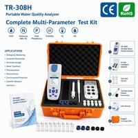 Analyseur portable de la qualité de l'eau TR-308H, détecteur de COD, d'ammoniac, d'azote, de phosphore total, de turbidité et de SS pour le traitement des eaux usées