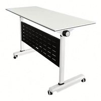 Table de conférence modulaire multifonctionnelle pliable pour bureau et salle de réunion