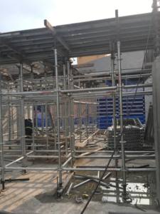 Spectacle Q345 plusieurs couches en acier à anneaux ronds, 10 pièces, pour bavette de construction, utilisé, en vente - Product Image 2