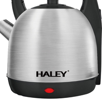 Bouilloire Électrique Sans Fil Personnalisable sur Mesure HALEY en Acier Inoxydable pour Agents d'Approvisionnement d'Appareils Ménagers