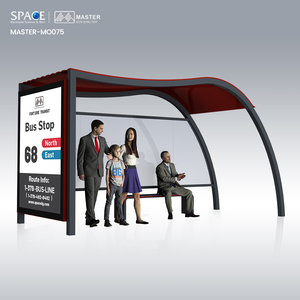 Estación de parada de autobús urbano - Product Image 6