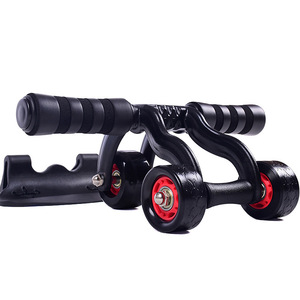 <span class=keywords><strong>Tummy</strong></span> Kiểm Soát Tông Đơ 3 Bánh Xe Xách Tay Abs Tập Thể Dục Roulette Tập Luyện Cơ Bắp AB Con Lăn Bánh Xe Cho Bụng Đào Tạo Nhà - Product Image 3