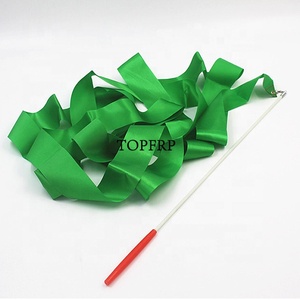 ริบบิ้นยิมนาสติกลีลาแบบมีสายรัดยาว 4 เมตร พร้อมเสาไฟเบอร์กลาสแบบธรรมดา - Product Image 1